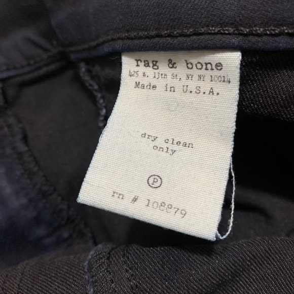 RAG & BONE Jean The Jodhpur Skinny Jeans Denim 25 - Picture 12 of 12